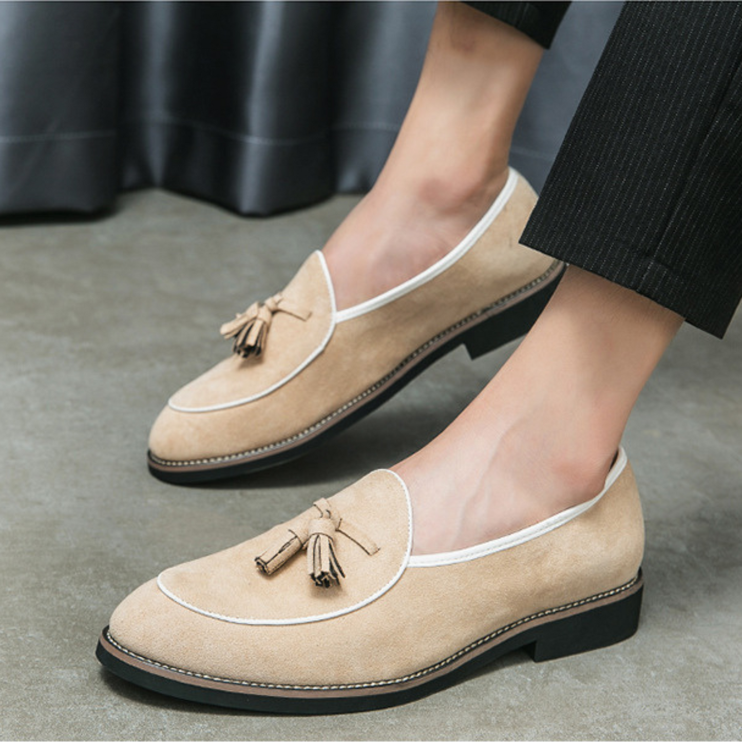 Men's Classic Suede Loafers