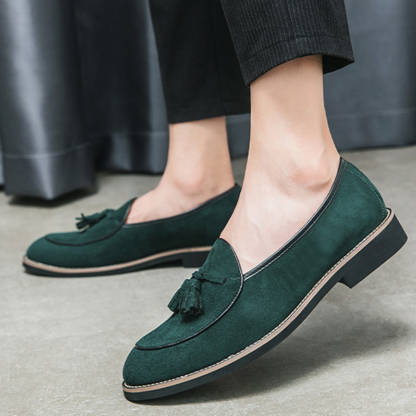 Men's Classic Suede Loafers