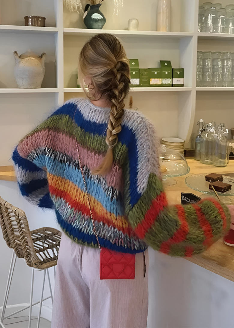 Women's Vibrant Long-Sleeve Jumper