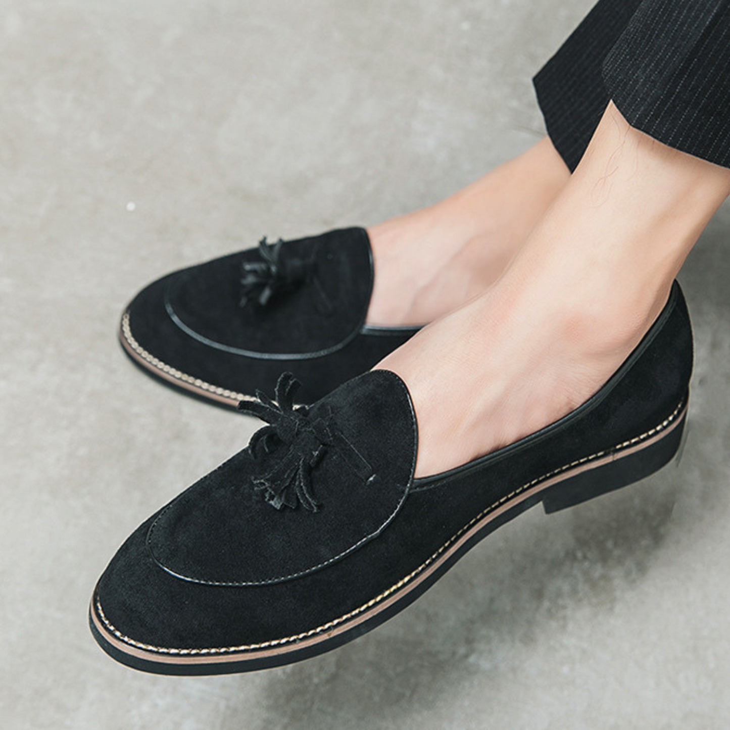 Men's Classic Suede Loafers