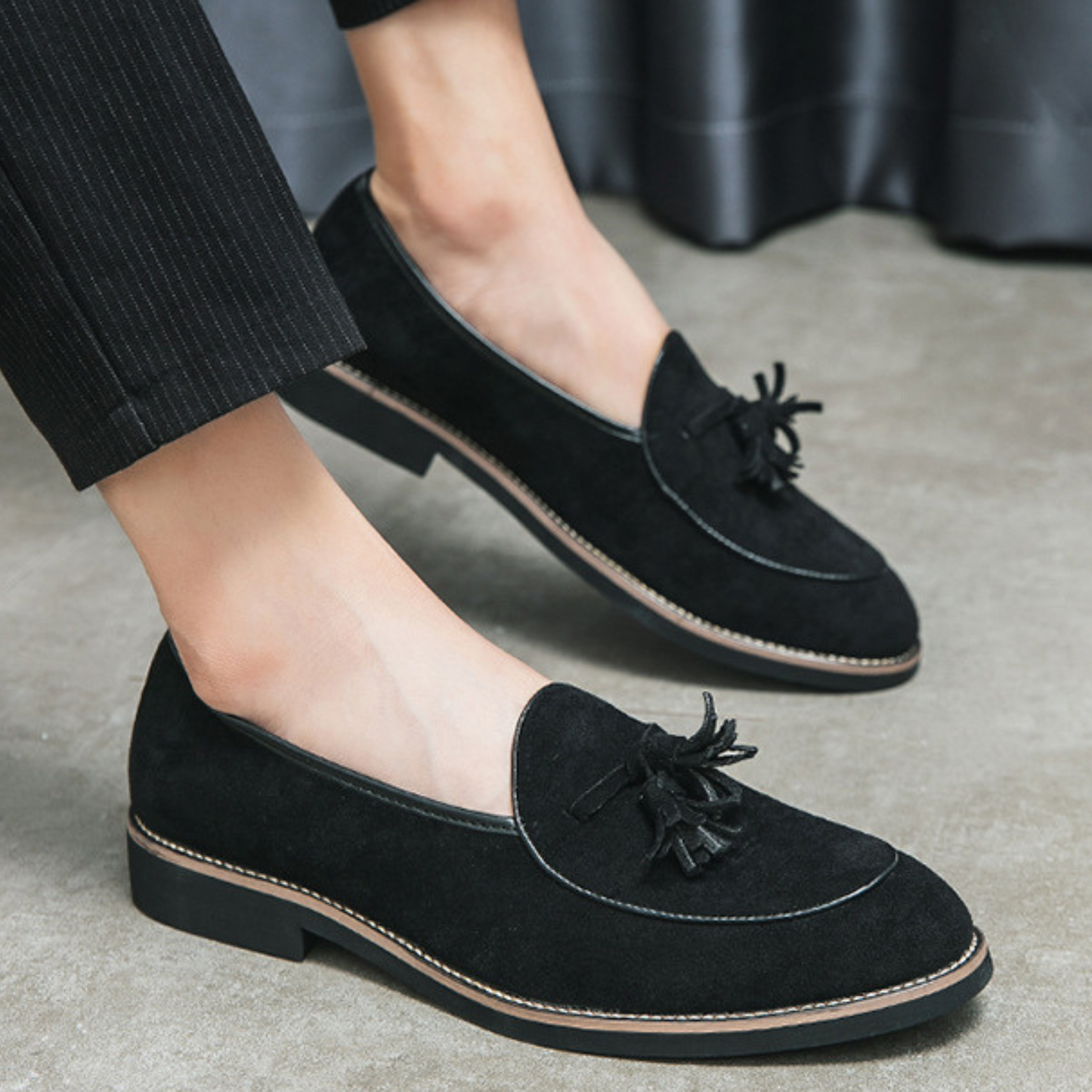 Men's Classic Suede Loafers