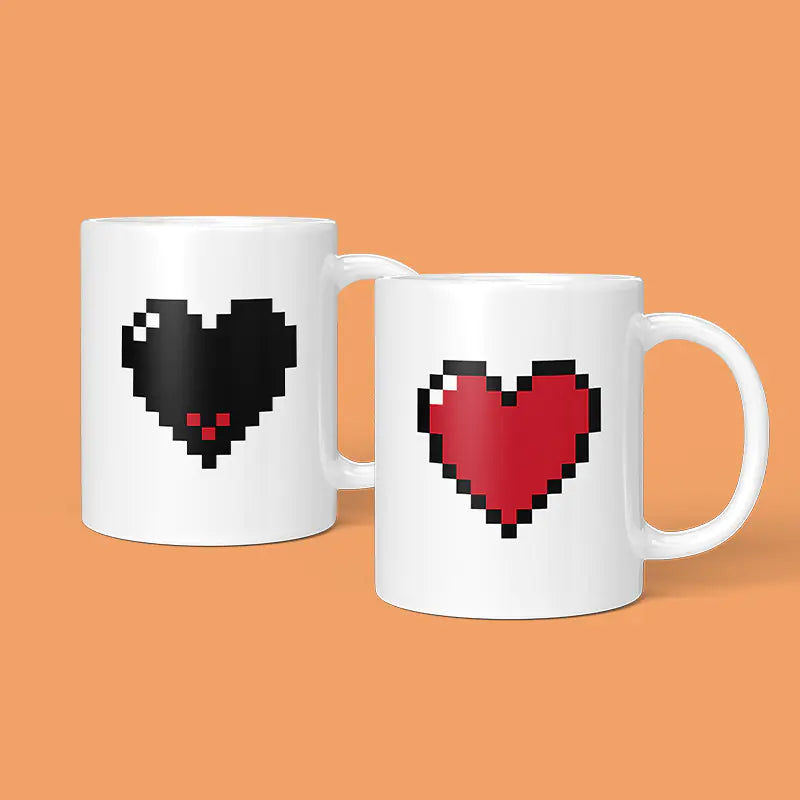 Large Ceramic Color-Changing Game Console Mug