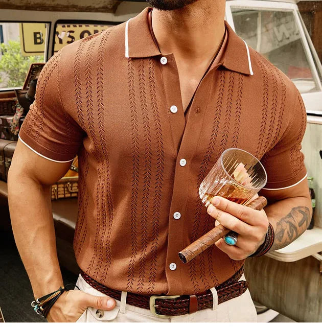 Men's Elegant and Comfortable Polo Shirt with a Touch of Class