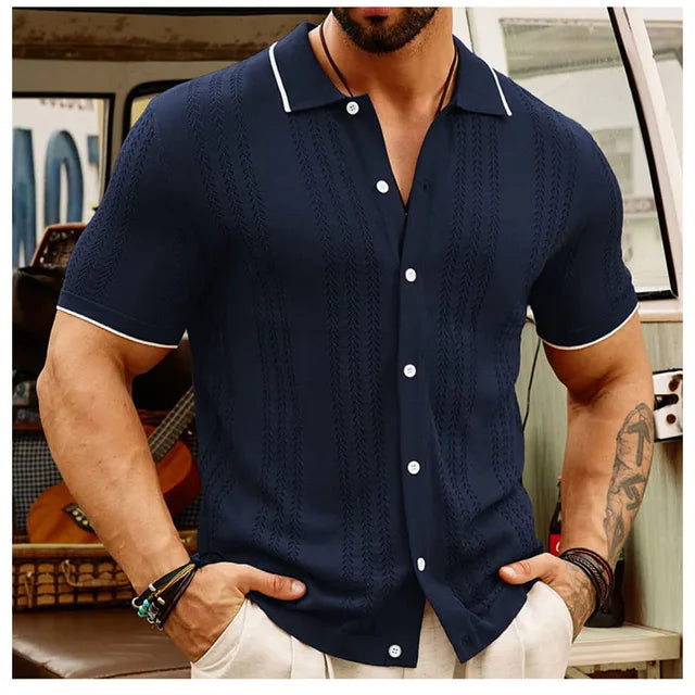 Men's Elegant and Comfortable Polo Shirt with a Touch of Class