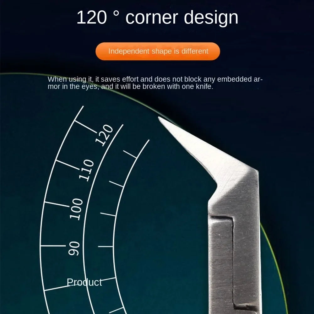 Stainless Steel Toe Nail Clipper For Ingrown Or Thick Toenails Toenails Trimmer Professional Podiatrist Toenail Nipper Clippers