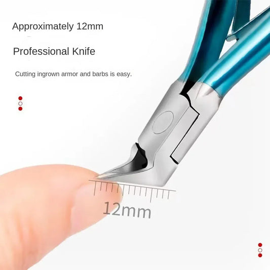 Stainless Steel Toe Nail Clipper For Ingrown Or Thick Toenails Toenails Trimmer Professional Podiatrist Toenail Nipper Clippers